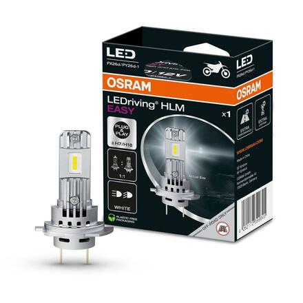 OSRAM LEDriving HLM EASY H7/H18 12V 16W PX26d/PY26d-1 6500K White 1ks blistr 64210DWESY-1HB