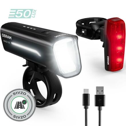 OSRAM LEDsBIKE RACE 50 ColdWhite 100 lumen světlo na kolo LEDBL101