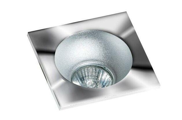 Stropní bodové podhledové svítidlo AZzardo Hugo 1 downlight chrome AZ1734 GU10 1x50W IP20 chromové