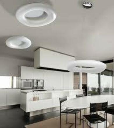 LED Stropní přisazené svítidlo AZzardo Donut Top 75 CCT AZ2670 164W 13940lm 2700-6000K IP20 75cm stmívatelné s dálkovým ovládáním