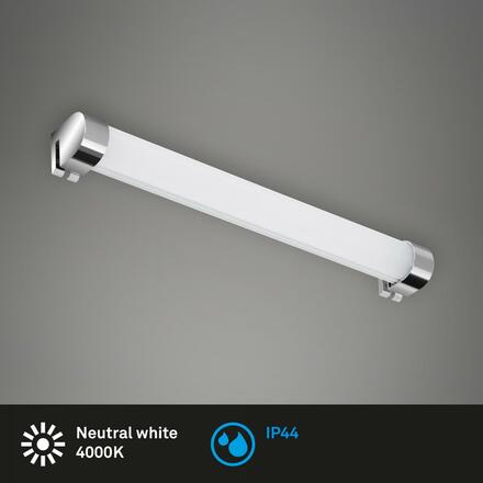 BRILONER LED svítidlo k zrcadlu 33,2 cm 8W 720lm chrom IP44 BRI 2059-018