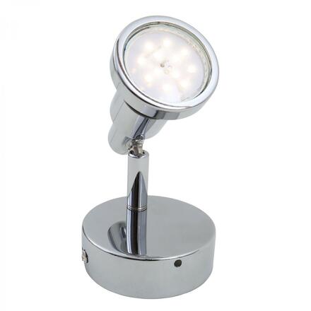 BRILONER LED bodové svítidlo pr. 8 cm 1xGU10 4,8W 400lm chrom BRI 2992-018