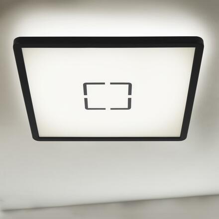 BRILONER Slim svítidlo LED panel, 29,3 cm, 2400 lm, 18 W, černá BRI 3390-015