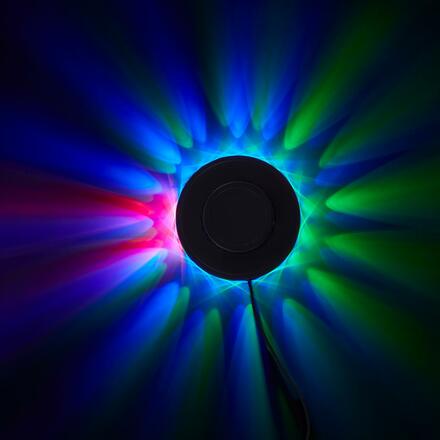 BRILONER LED RGB světelný puk pr. 12,5 cm max. 3W černá BRILO 2341-048