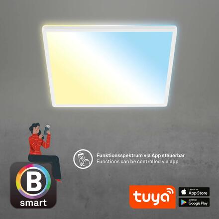 BRILONER CCT svítidlo LED panel, 42 cm, 22 W, 3000 lm, bílé BRILO 7060-016