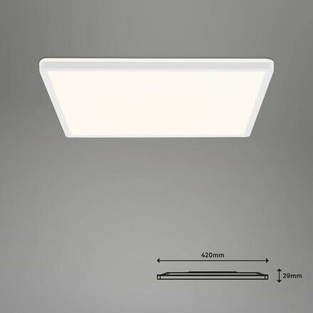 BRILONER CCT svítidlo LED panel, 42 cm, 22 W, 3000 lm, bílé BRILO 7060-016