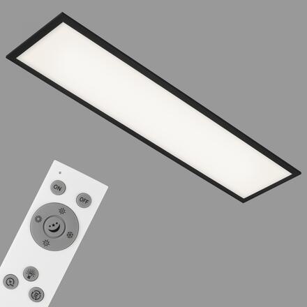 BRILONER CCT svítidlo LED panel, 100 cm, 24 W, 2600 lm, černá BRILO 7167-015