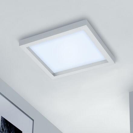 BRILONER CCT svítidlo LED panel, 29,5 cm, 1800 lm, 18 W, matný chrom BRILO 7370-014