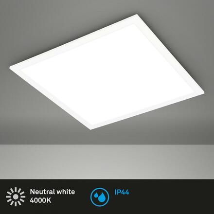 BRILONER Svítidlo LED panel, 44,5 cm, LED modul, 24W, 2800lm, bílé BRILO 7477016