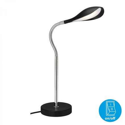 BRILONER LED stolní lampa, 40 cm, 4,5 W, černá BRILO 7505-015