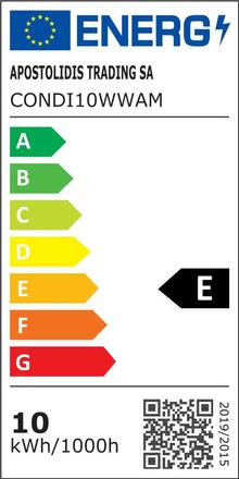 ACA Lighting LED FILAMENT E27 ST64  jantar 10W 2700K 230V 1160lm RA80 CONDI10WWAM