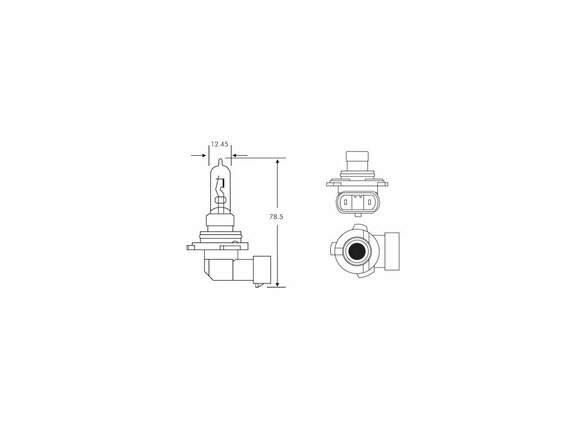 ELTA HIR2 VisionPro +150% 55W 12V Px22d sada 2ks