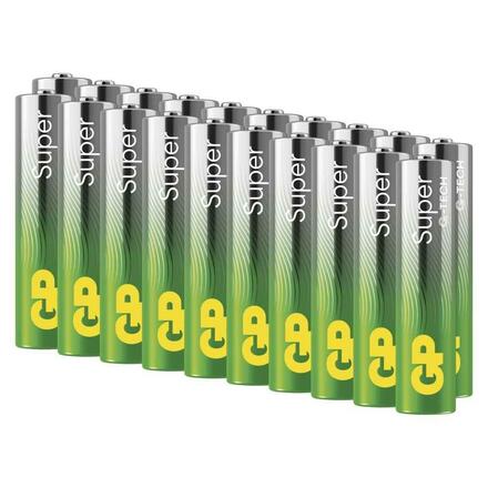 EMOS Alkalická baterie GP Super Alkaline AAA (LR03), 20 ks B0110L