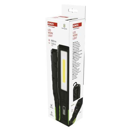 EMOS COB LED+LED nabíjecí svítilna P4544, 750 lm, 2000 mAh P4544