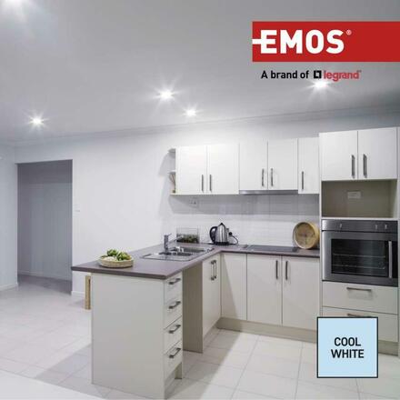 EMOS LED žárovka Classic MR16 / GU10 / 7 W (60 W) / 806 lm / studená bílá ZQ8E44