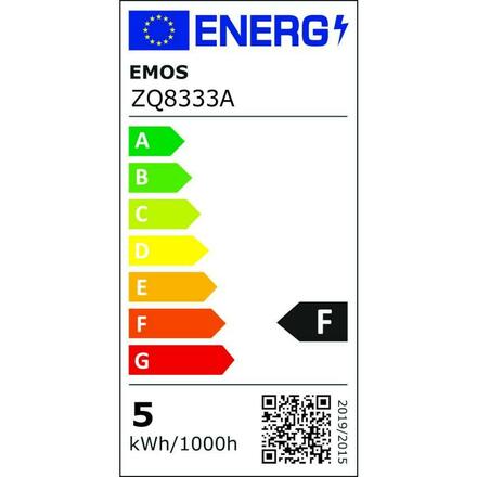 EMOS LED žárovka Classic MR16 / GU10 / 4,2 W (36 W) / 333 lm / teplá bílá ZQ8333A