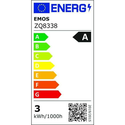 EMOS LED žárovka Classic MR16 A CLASS/ GU10 / 3 W (40 W) / 535 lm / neutrální bílá ZQ8338