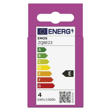 EMOS LED žárovka Classic MR16 / GU10 / 4 W (39 W) / 450 lm / neutrální bílá ZQ8E23