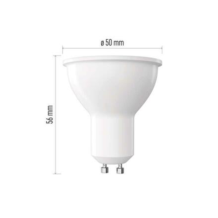 EMOS LED žárovka Classic MR16 / GU10 / 5,8 W (75 W) / 565 lm / neutrální bílá ZQ8E33N