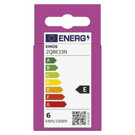 EMOS LED žárovka Classic MR16 / GU10 / 5,8 W (75 W) / 565 lm / neutrální bílá ZQ8E33N