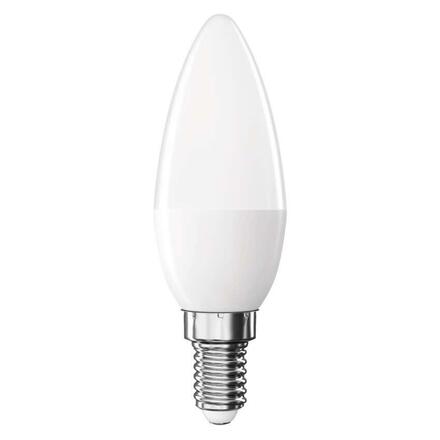 EMOS LED žárovka Classic svíčka / E14 / 4,2 W (40 W) / 470 lm / studená bílá ZQ3E24