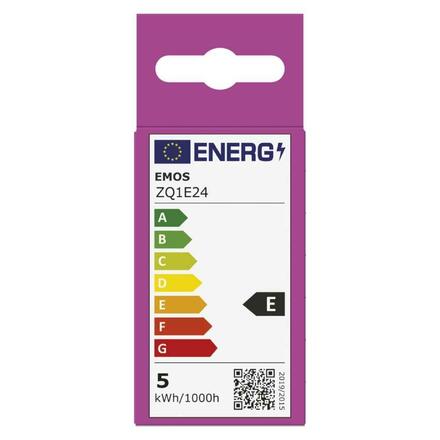 EMOS LED žárovka Classic Mini Globe / E14 / 4,2 W (40 W) / 470 lm / studená bílá ZQ1E24