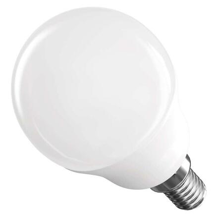 EMOS LED žárovka Classic Mini Globe / E14 / 4,2 W (40 W) / 470 lm / studená bílá ZQ1E24