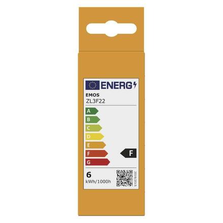 EMOS LED žárovka Basic svíčka / E14 / 5,5 W (40 W) / 470 lm / teplá bílá ZL3F22