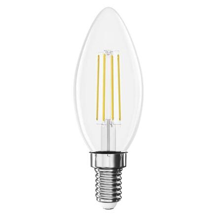 EMOS LED žárovka Filament svíčka / E14 / 3,4 W (40 W) / 470 lm / teplá bílá ZF3D22