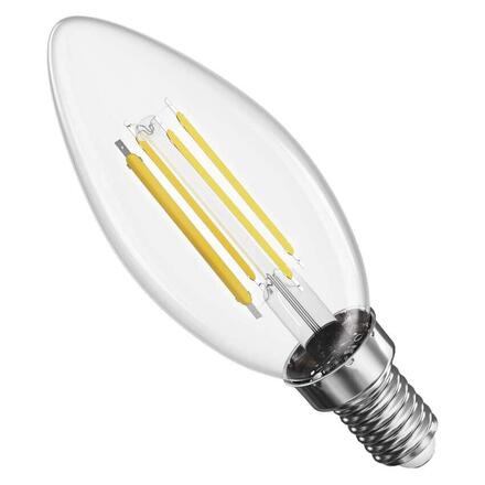 EMOS LED žárovka Filament svíčka / E14 / 5,9 W (60 W) / 806 lm / teplá bílá ZF3D42