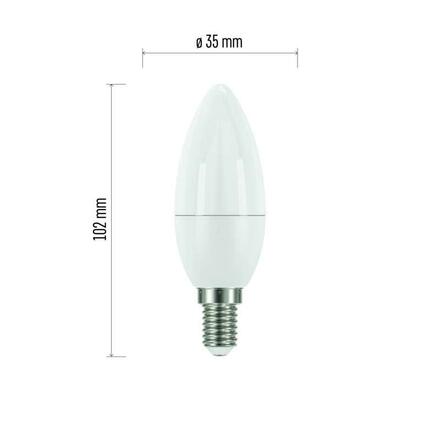 EMOS LED žárovka True Light 4,2W E14 neutrální bílá ZQ3225