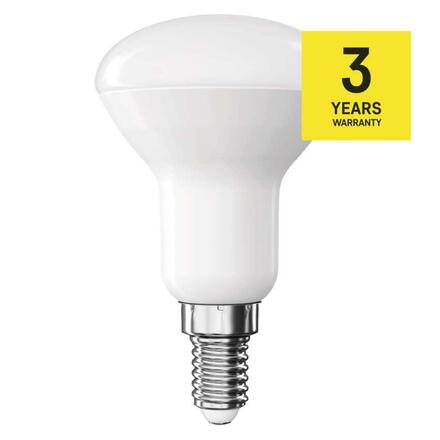 EMOS LED žárovka Classic R50 / E14 / 4,2 W (40 W) / 470 lm / neutrální bílá ZQ7E23