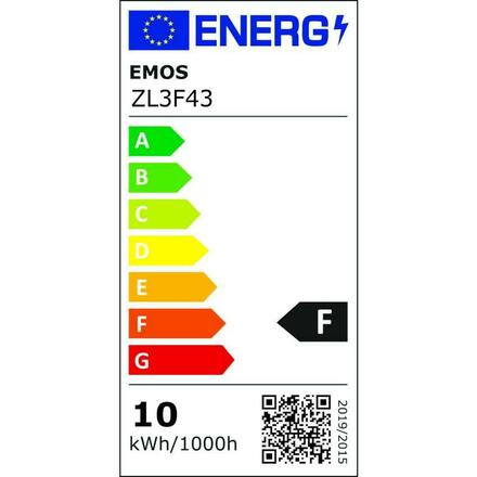 EMOS LED žárovka Basic svíčka / E14 / 9,4 W (60 W) / 806 lm / neutrální bílá ZL3F43