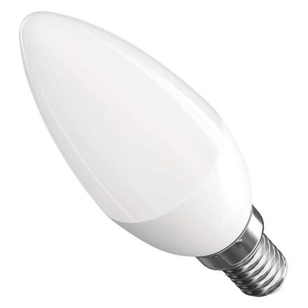 EMOS LED žárovka Basic svíčka / E14 / 9,4 W (60 W) / 806 lm / neutrální bílá ZL3F43