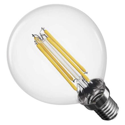 EMOS LED žárovka Filament Mini Globe / E14 / 1,8 W (25 W) / 250 lm / neutrální bílá ZF1D03