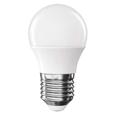 EMOS LED žárovka Classic Mini Globe / E27 / 4,2 W (40 W) / 470 lm / studená bílá ZQ6E24