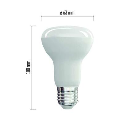 EMOS LED žárovka Classic R63 8,8W E27 teplá bílá 1525733211 ZQ7140