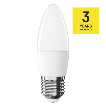 EMOS LED žárovka Classic svíčka / E27 / 2,6 W (25 W) / 350 lm / neutrální bílá ZQ4D13