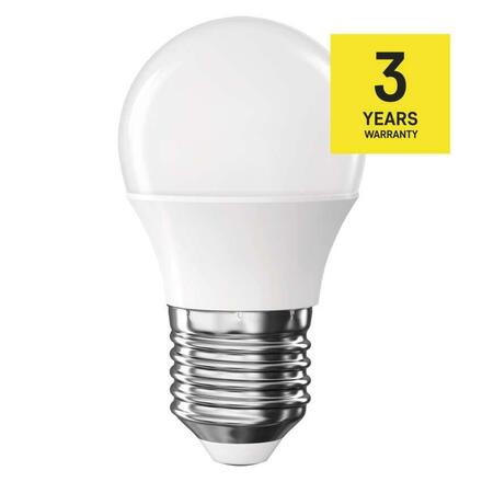 EMOS LED žárovka Classic Mini Globe / E27 / 2,5 W (32 W) / 350 lm / neutrální bílá ZQ6D13