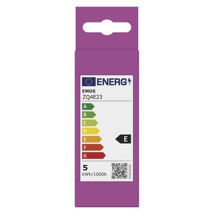 EMOS LED žárovka Classic svíčka / E27 / 4,2 W (40 W) / 470 lm / neutrální bílá ZQ4E23