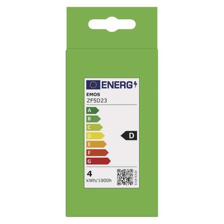 EMOS LED žárovka Filament A60 / E27 / 3,4 W (40 W) / 470 lm / neutrální bílá ZF5D23