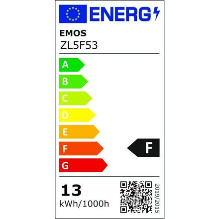 EMOS LED žárovka Basic A60 / E27 / 12,4 W (75 W) / 1055 lm / neutrální bílá ZL5F53