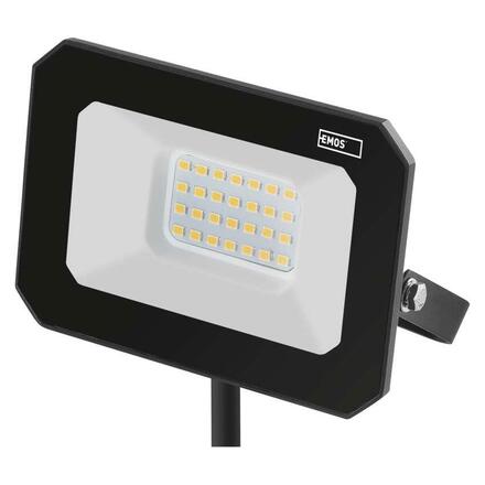 EMOS LED reflektor SIMPO 20 W, černý, neutrální bílá ZS2223