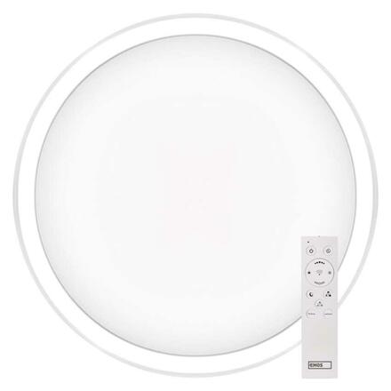 EMOS Chytré LED svítidlo GoSmart, přisazené, kruhové, 30W, CCT, stmívatelné, Wi-Fi ZM5191