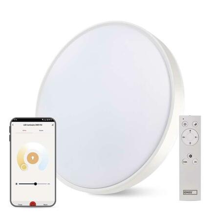 EMOS Chytré LED svítidlo GoSmart, přisazené, kruhové, 45W, CCT, stmívatelné, Wi-Fi ZM5192