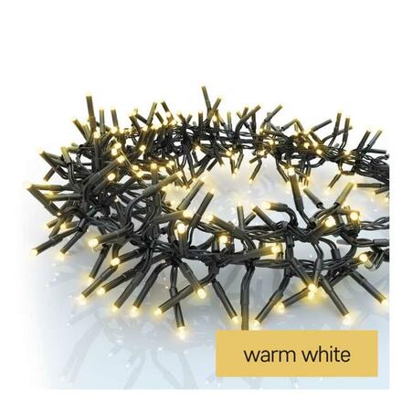 EMOS LED vánoční řetěz – ježek, 7,2 m, venkovní i vnitřní, teplá bílá, programy D4BW08