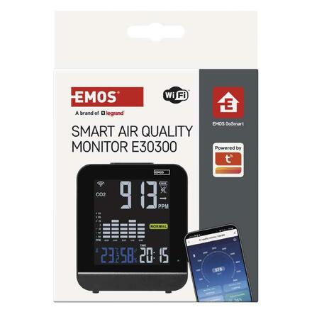 EMOS GoSmart Monitor kvality ovzduší E30300 s Wifi E30300