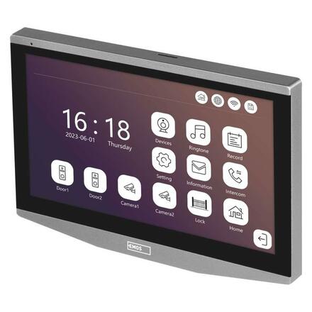 EMOS GoSmart Přídavný monitor IP-750B domácího videotelefonu IP-750A H4021