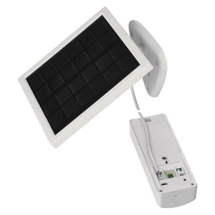 EMOS GoSmart Domovní bezdrátový bateriový videozvonek IP-09D s Wi-Fi a solárním panelem H4030