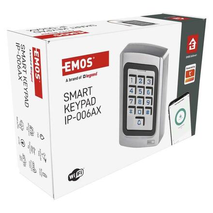 EMOS GoSmart Kódová klávesnice IP-006AX, Wi-Fi H5023